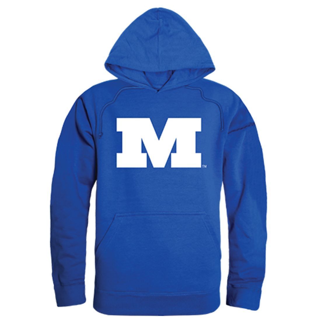Millikin University Freshman Pullover Sweatshirt Hoodie Royal Blue