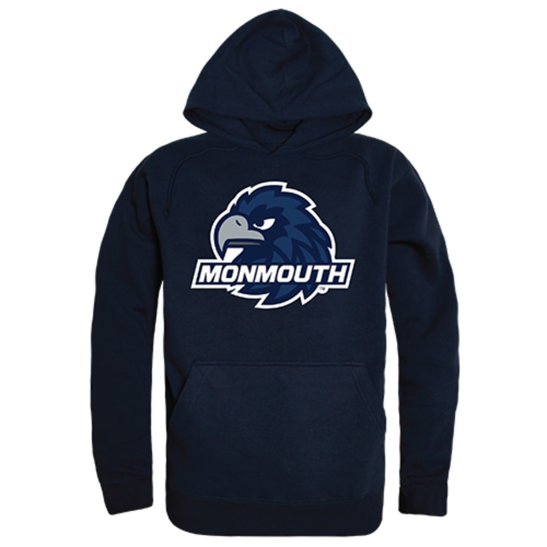 Monmouth University Freshman Pullover Sweatshirt Hoodie Navy