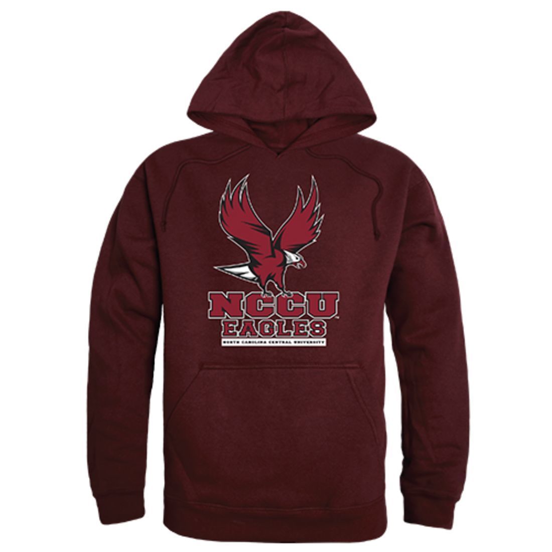NCCU North Carolina Central University Freshman Pullover Sweatshirt Hoodie Maroon