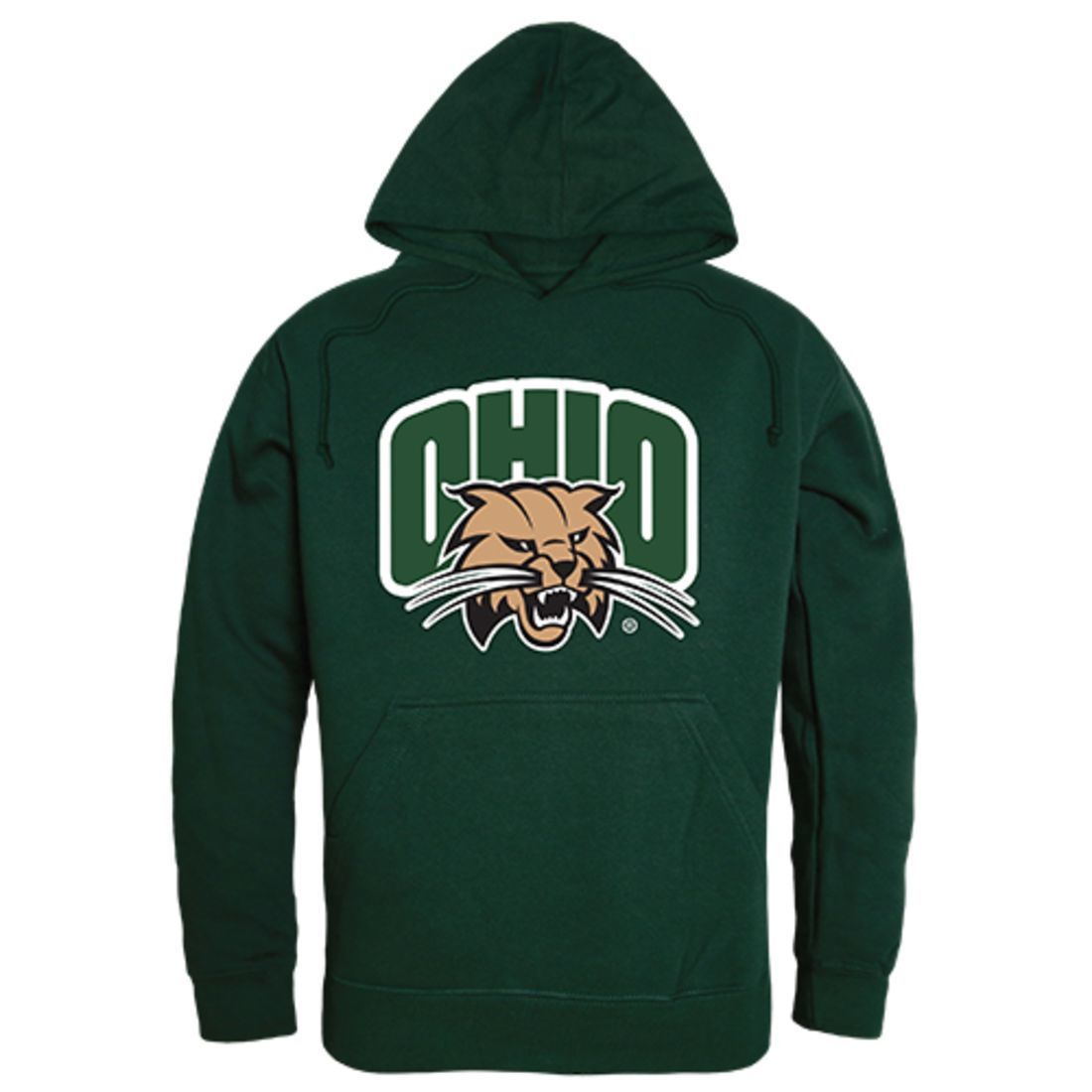 Ohio University Freshman Pullover Sweatshirt Hoodie Forest Green