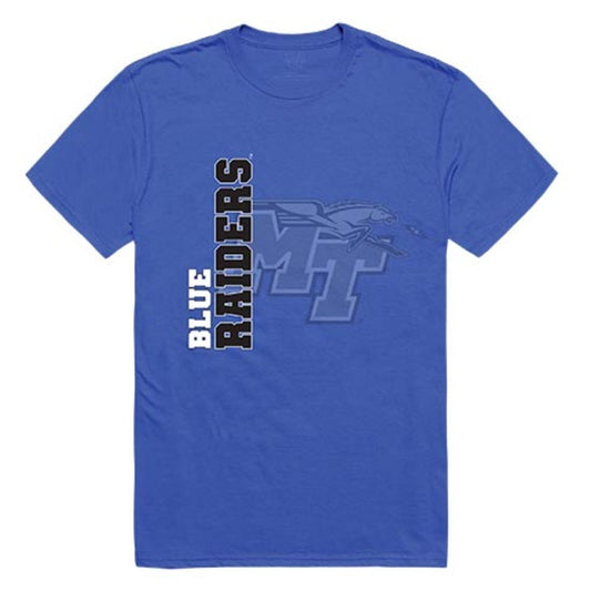 MTSU Middle Tennessee State University Blue Raiders Ghost T-Shirt Royal