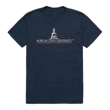MSU Morgan State University Bears Institutional T-Shirt Navy