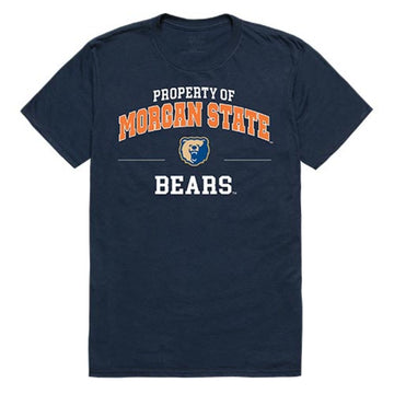 MSU Morgan State University Bears Property T-Shirt Navy