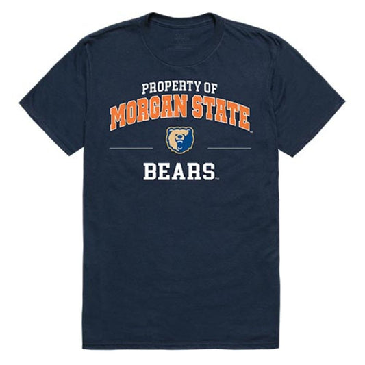 MSU Morgan State University Bears Property T-Shirt Navy