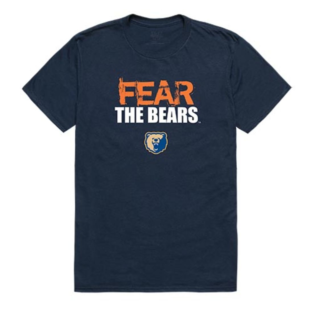 MSU Morgan State University Bears Fear T-Shirt Navy
