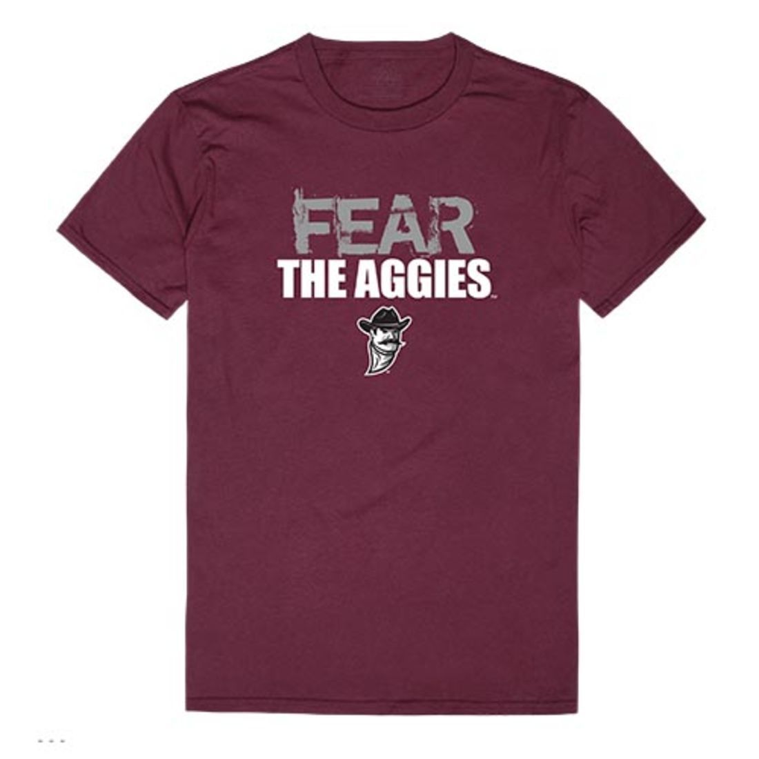 NMSU New Mexico State University Aggies Fear T-Shirt Maroon