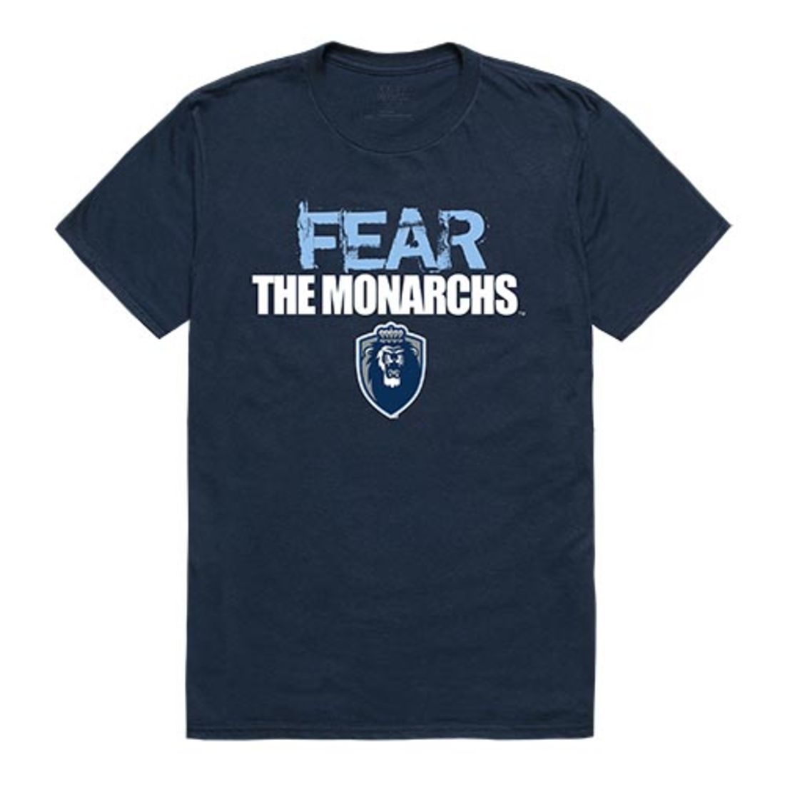 ODU Old Dominion University Monarchs Fear T-Shirt Navy