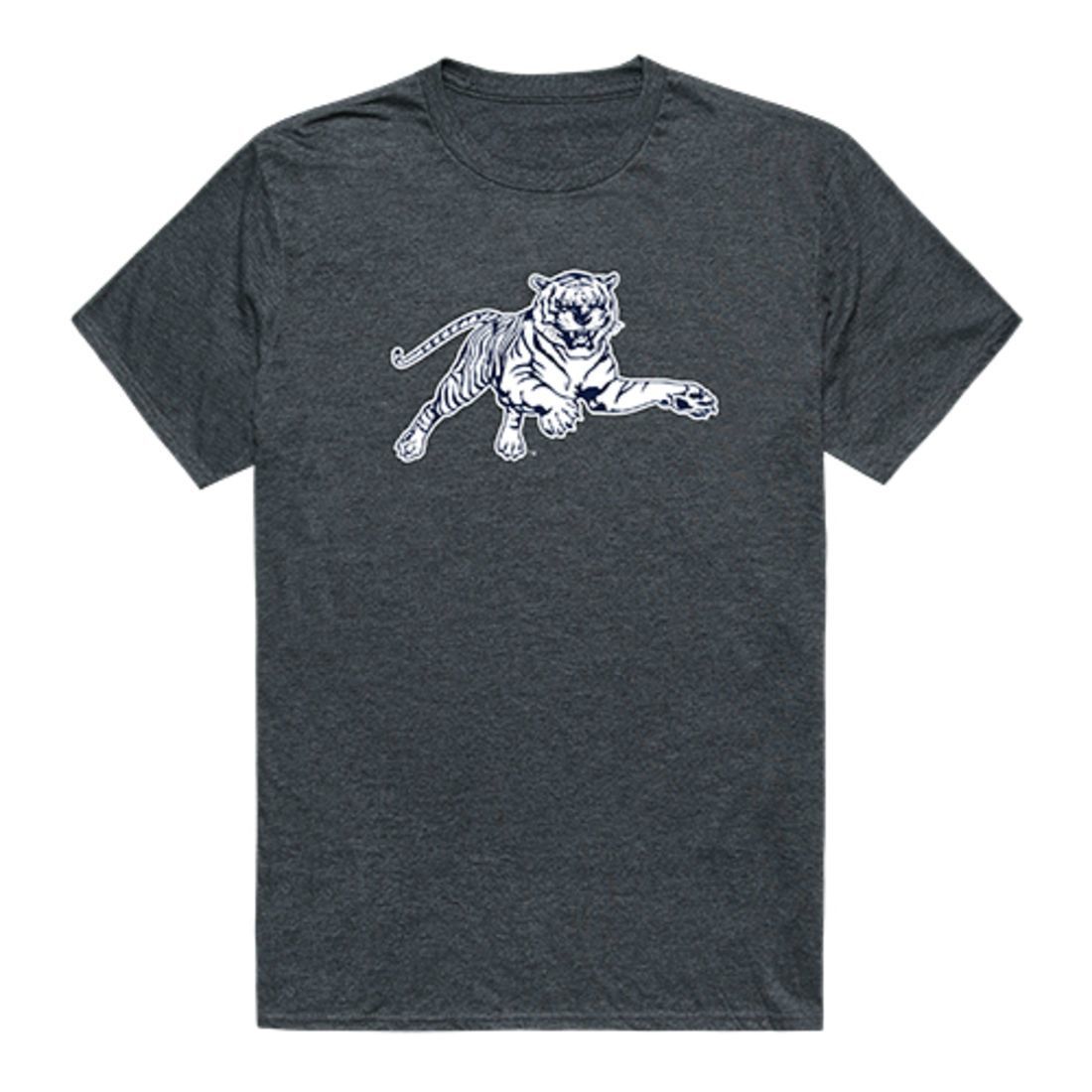 JSU Jackson State University Tigers Cinder Tee T-Shirt Heather Charcoal