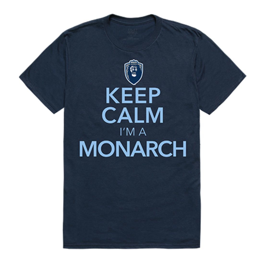 ODU Old Dominion University Monarchs Keep Calm T-Shirt Navy