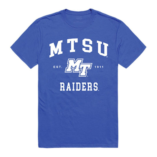MTSU Middle Tennessee State University Blue Raiders Seal T-Shirt Royal