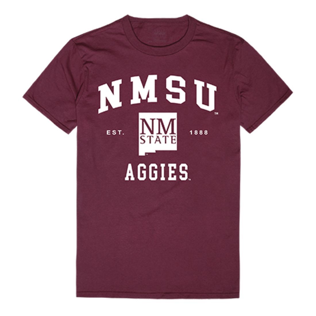 NMSU New Mexico State University Aggies Seal T-Shirt Maroon
