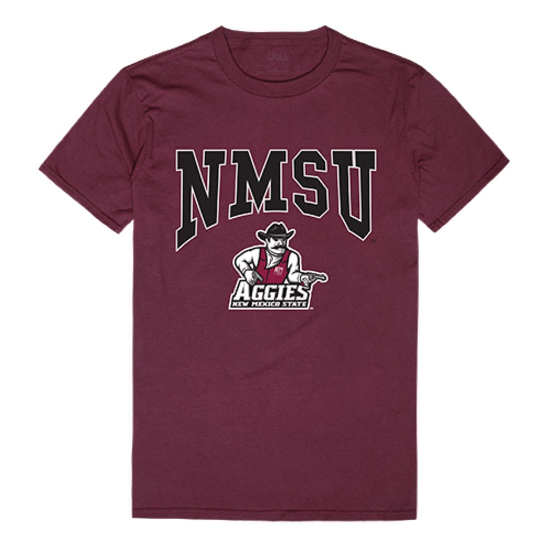 NMSU New Mexico State University Aggies Athletic T-Shirt Maroon