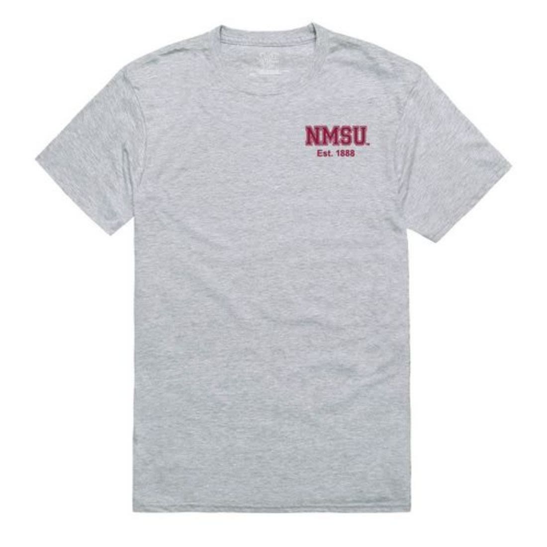 NMSU New Mexico State University Aggies Practice T-Shirt Heather Grey