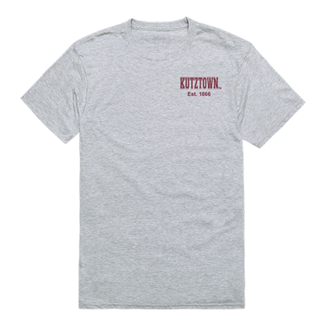 Kutztown University of Pennsylvania Golden Bears Practice Tee T-Shirt Heather Grey