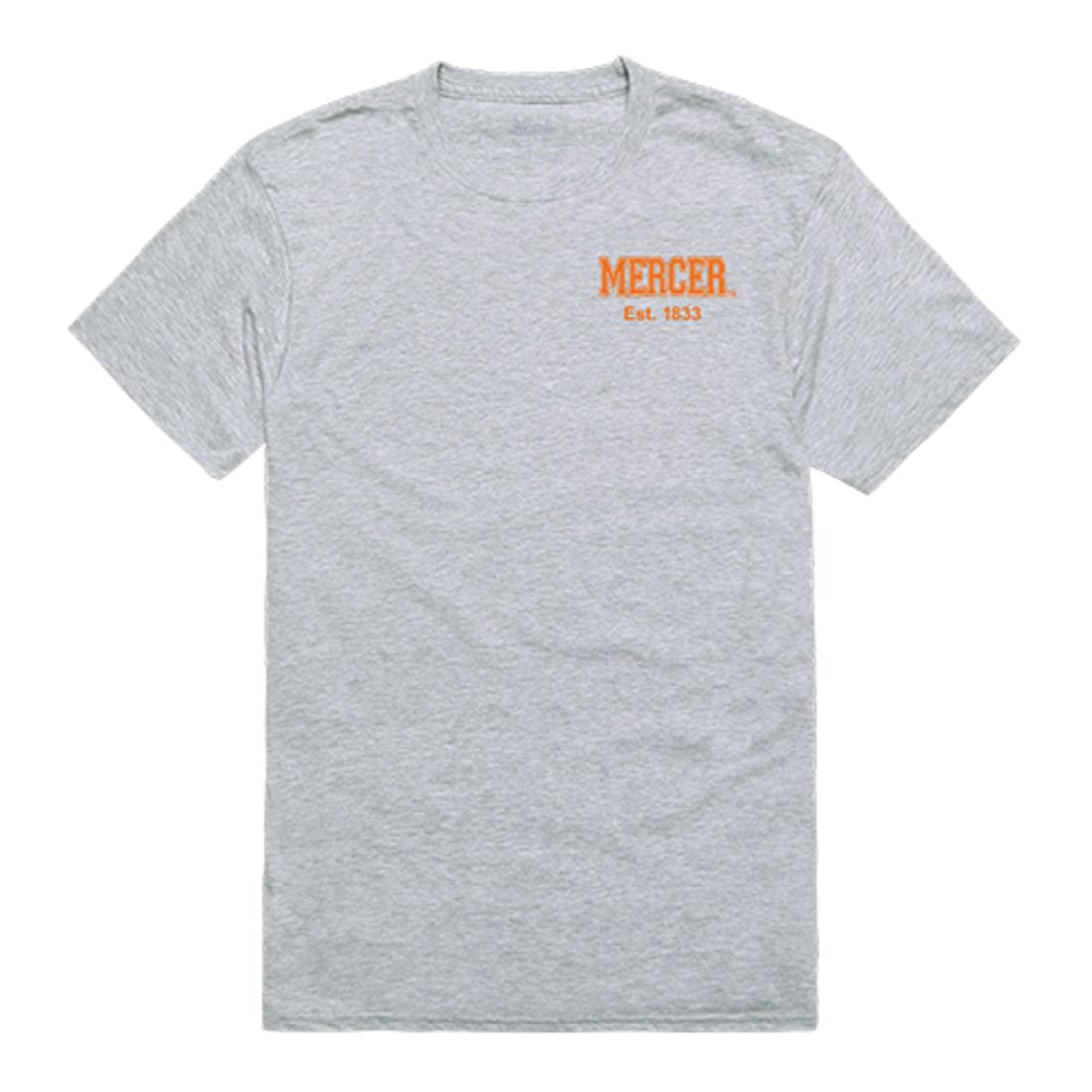 Mercer University Bears Practice Tee T-Shirt Heather Grey