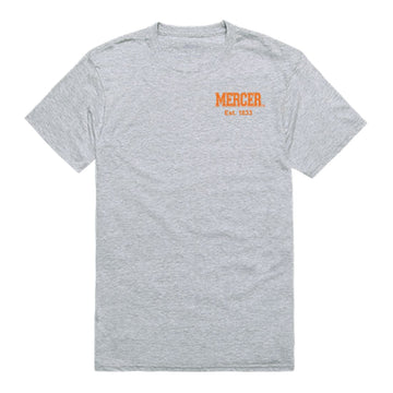 Mercer University Bears Practice Tee T-Shirt Heather Grey