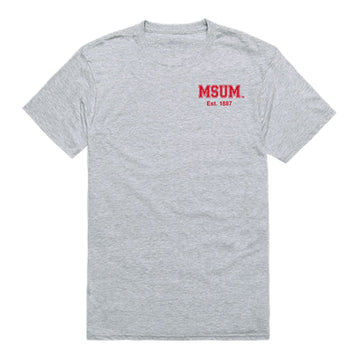 MSUM Minnesota State University Moorhead Dragons Practice Tee T-Shirt Heather Grey