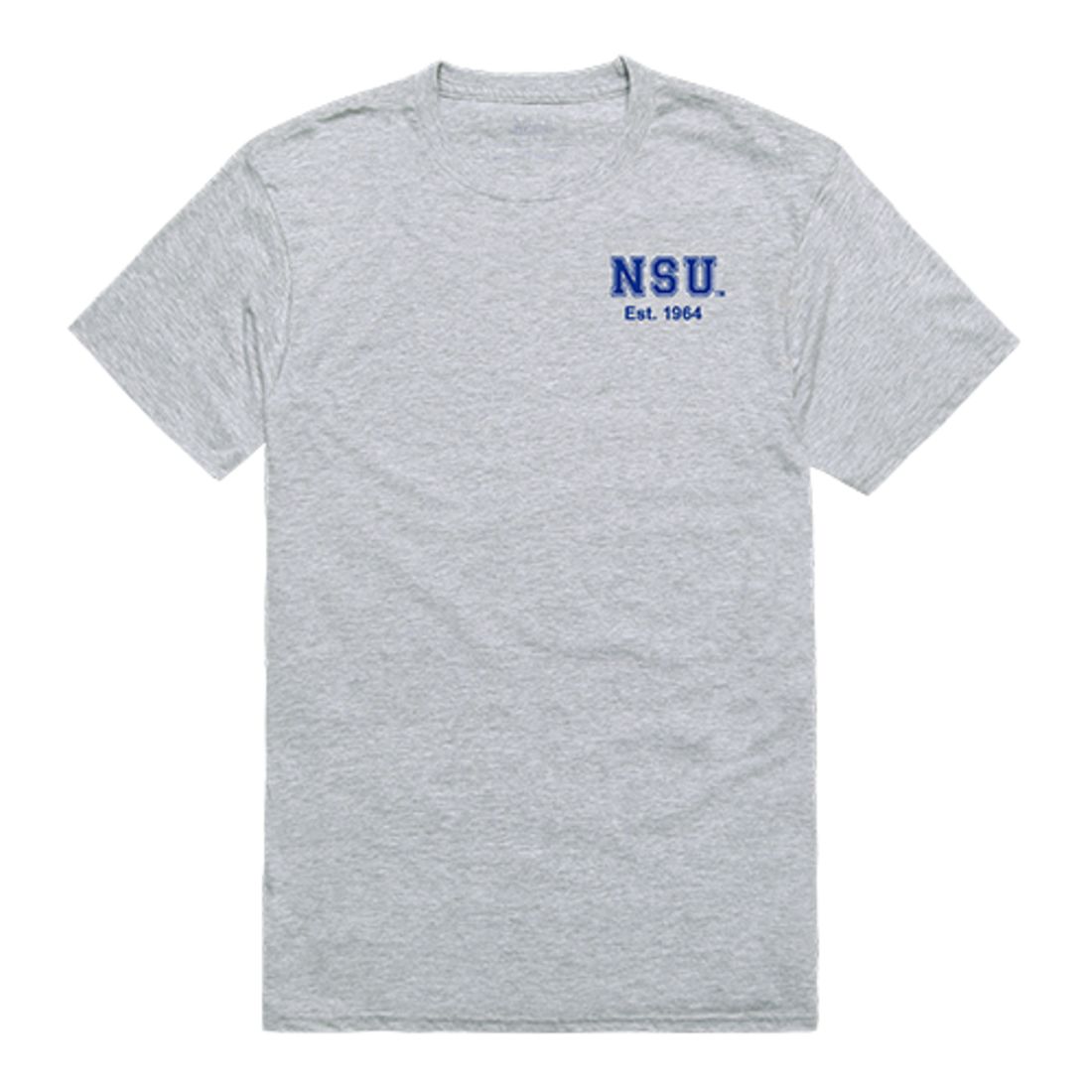NSU Nova Southeastern University Sharks Practice Tee T-Shirt Heather Grey