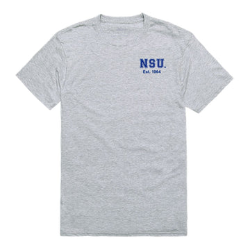 NSU Nova Southeastern University Sharks Practice Tee T-Shirt Heather Grey