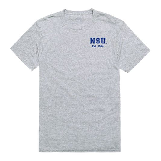 NSU Nova Southeastern University Sharks Practice Tee T-Shirt Heather Grey