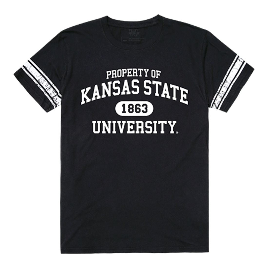 Kansas State University K-State Wildcats Property T-Shirt Black