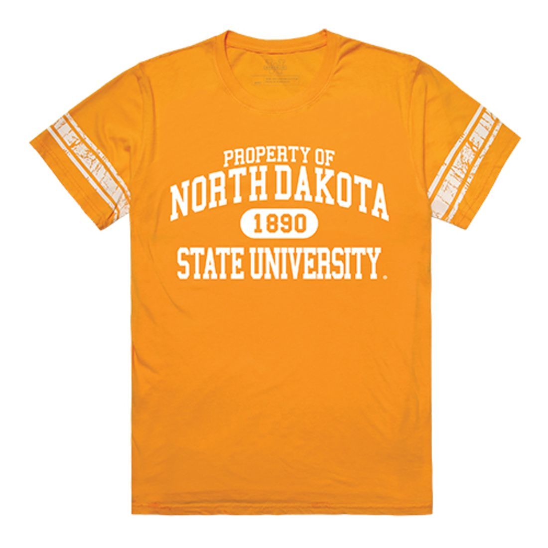NDSU North Dakota State University Bison Thundering Herd Property T-Shirt Gold