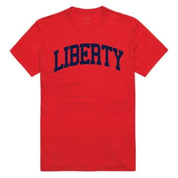 Liberty University Flames College T-Shirt Red