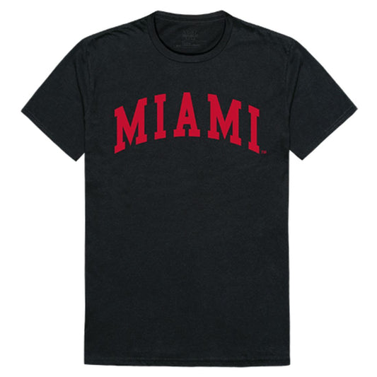 Miami University RedHawks College T-Shirt Black