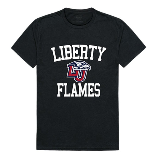 Liberty University Flames Arch T-Shirt Black