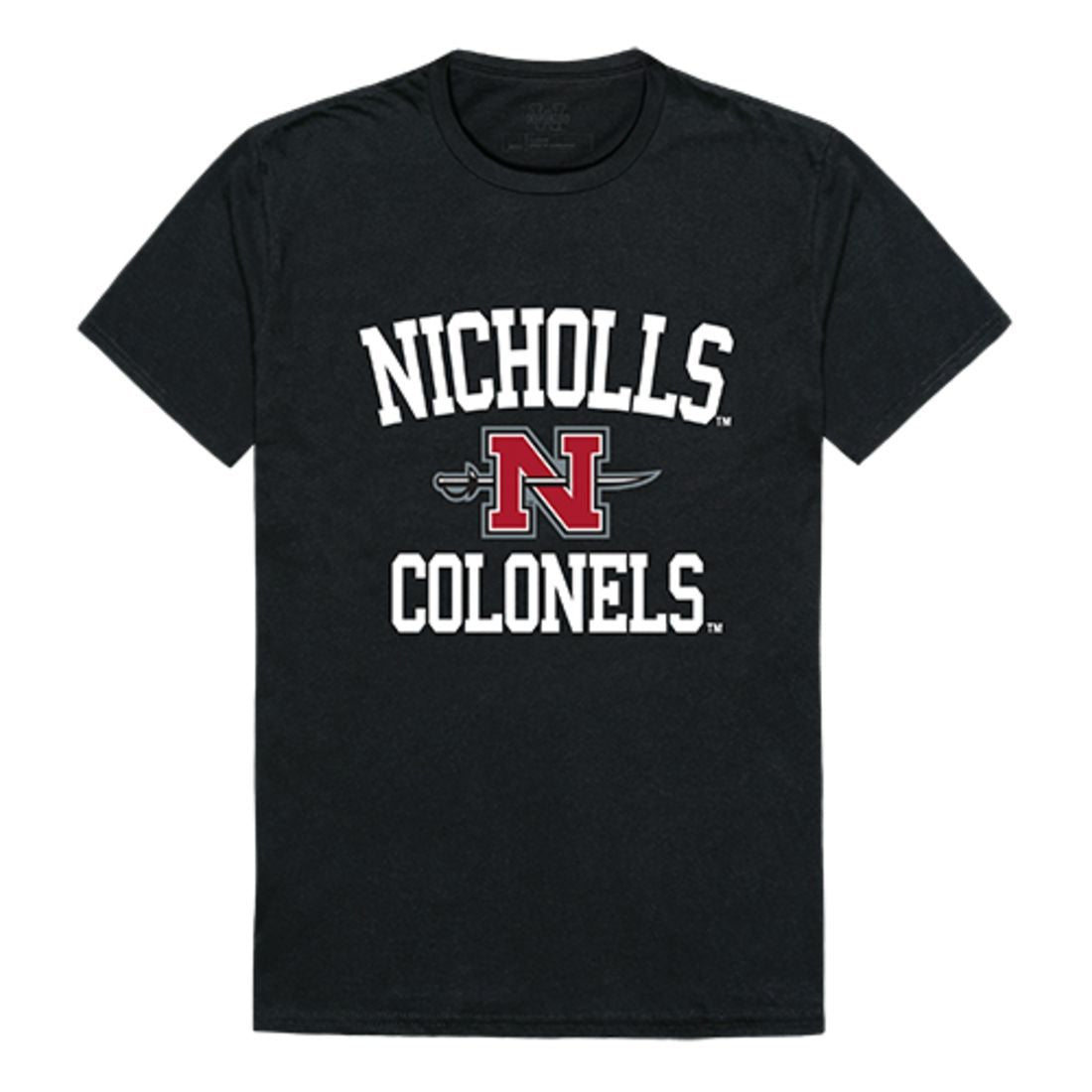 Nicholls State University Colonels Arch T-Shirt Black