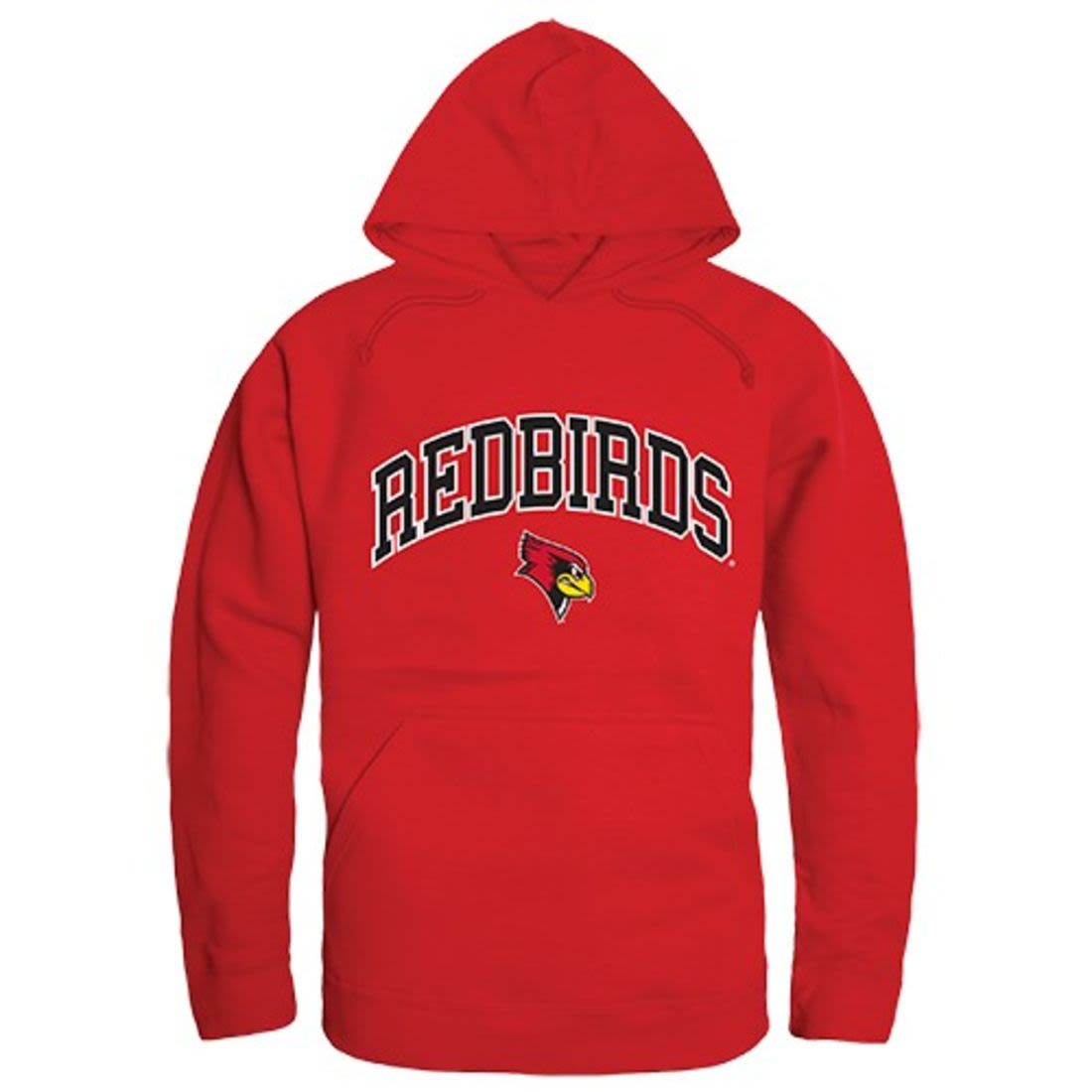 Illinois State University Redbirds Campus Hoodie Sweatshirt Red