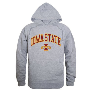 Iowa State University Cyclones Campus Hoodie Sweatshirt Heather Grey