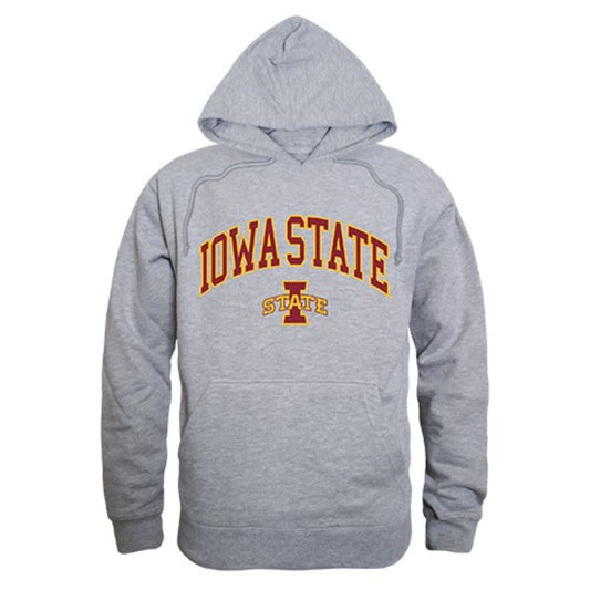Iowa State University Cyclones Campus Hoodie Sweatshirt Heather Grey
