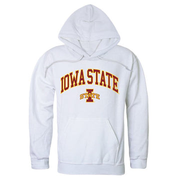 Iowa State University Cyclones Campus Hoodie Sweatshirt White