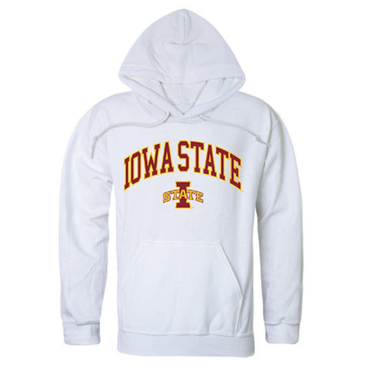 Iowa State University Cyclones Campus Hoodie Sweatshirt White