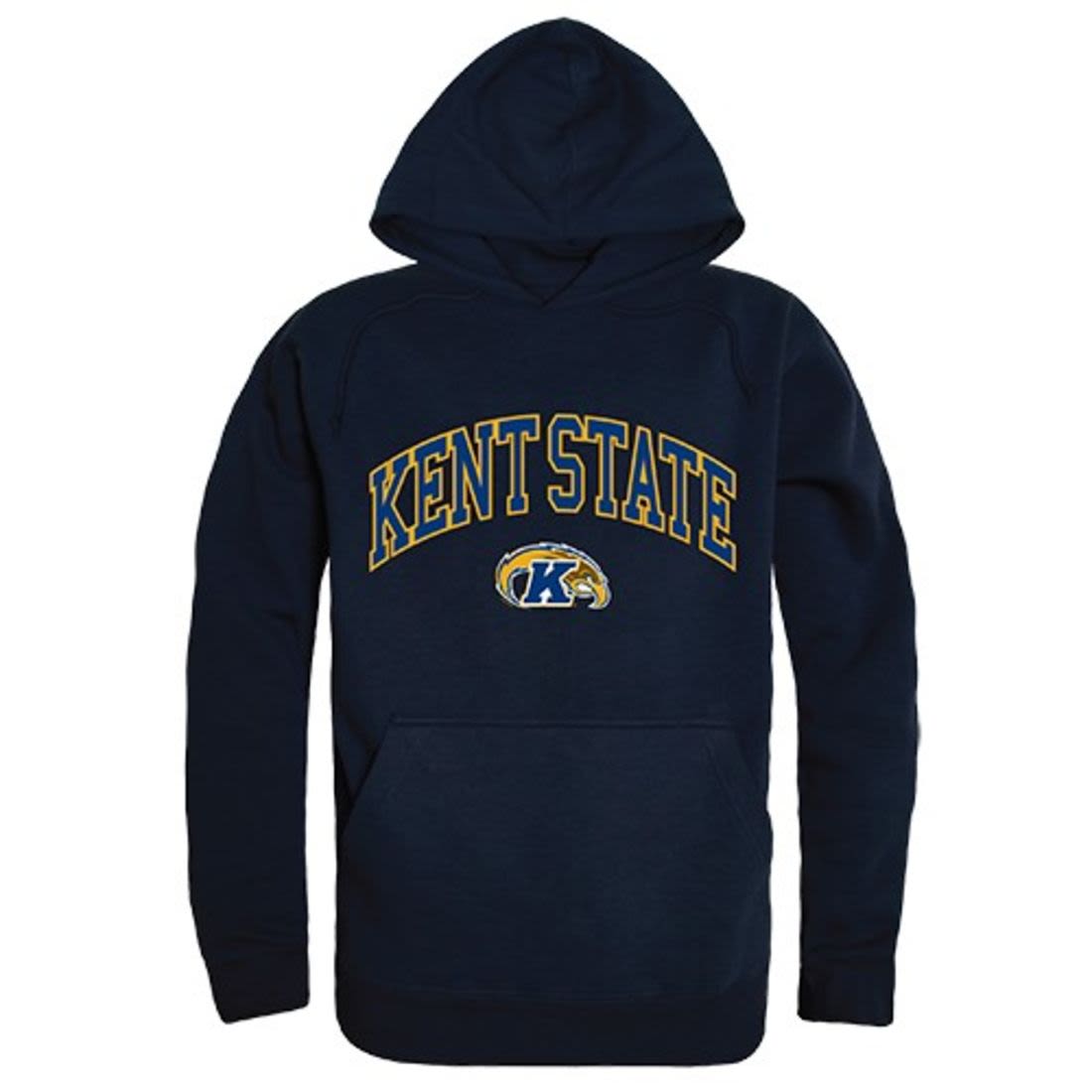 Kent State University The Golden Flashes Campus Hoodie Sweatshirt Navy
