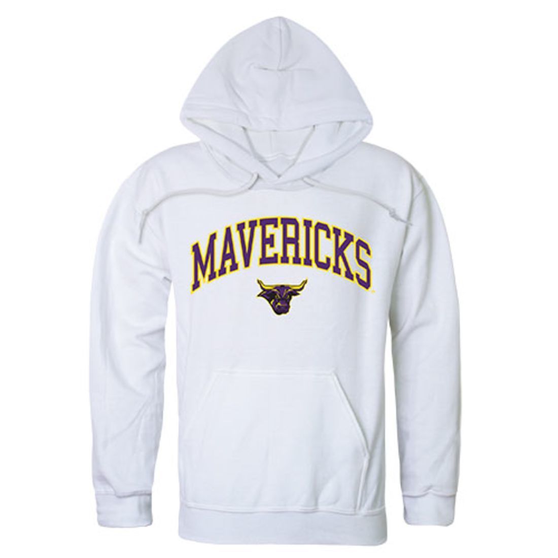 Minnesota State University Mankato Mavericks Campus Hoodie Sweatshirt White