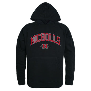 Nicholls State University Colonels Campus Hoodie Sweatshirt Black