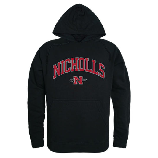 Nicholls State University Colonels Campus Hoodie Sweatshirt Black