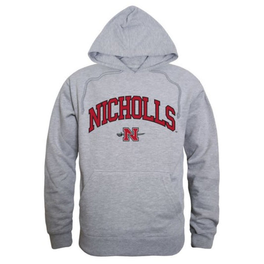 Nicholls State University Colonels Campus Hoodie Sweatshirt Heather Grey