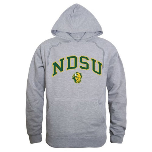 North Dakota State University Bison Thundering Herd Campus Hoodie Sweatshirt Heather Grey