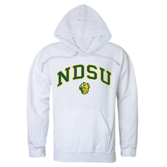 North Dakota State University Bison Thundering Herd Campus Hoodie Sweatshirt White