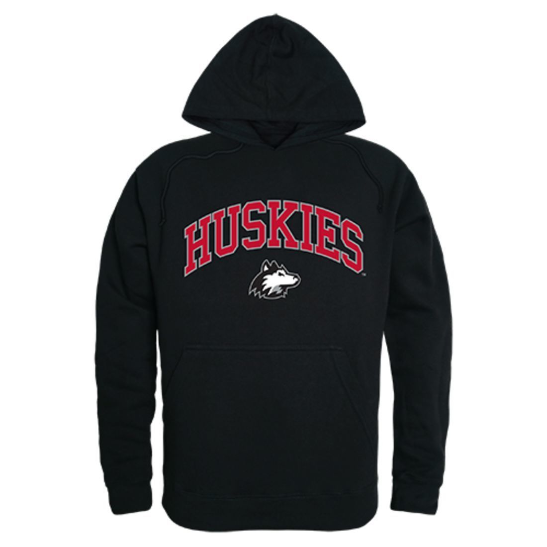 NIU Northern Illinois University Huskies Campus Hoodie Sweatshirt Black