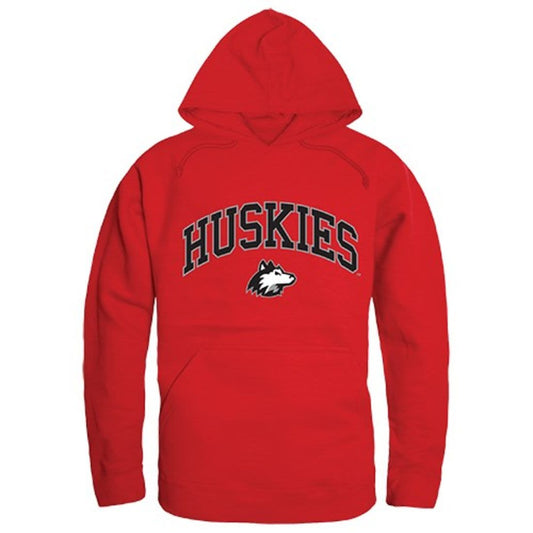 NIU Northern Illinois University Huskies Campus Hoodie Sweatshirt Red