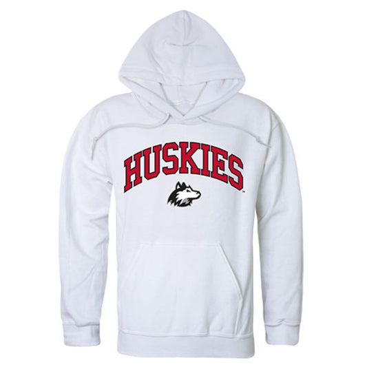 NIU Northern Illinois University Huskies Campus Hoodie Sweatshirt White