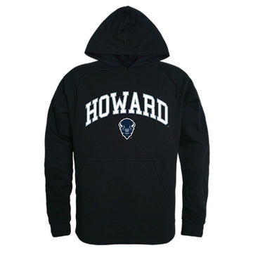 Howard University Bison Campus Hoodie Sweatshirt Black