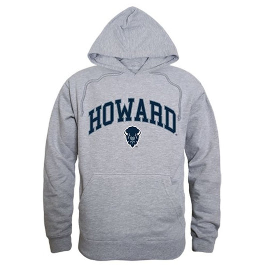 Howard University Bison Campus Hoodie Sweatshirt Heather Grey