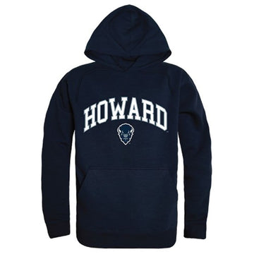 Howard University Bison Campus Hoodie Sweatshirt Navy