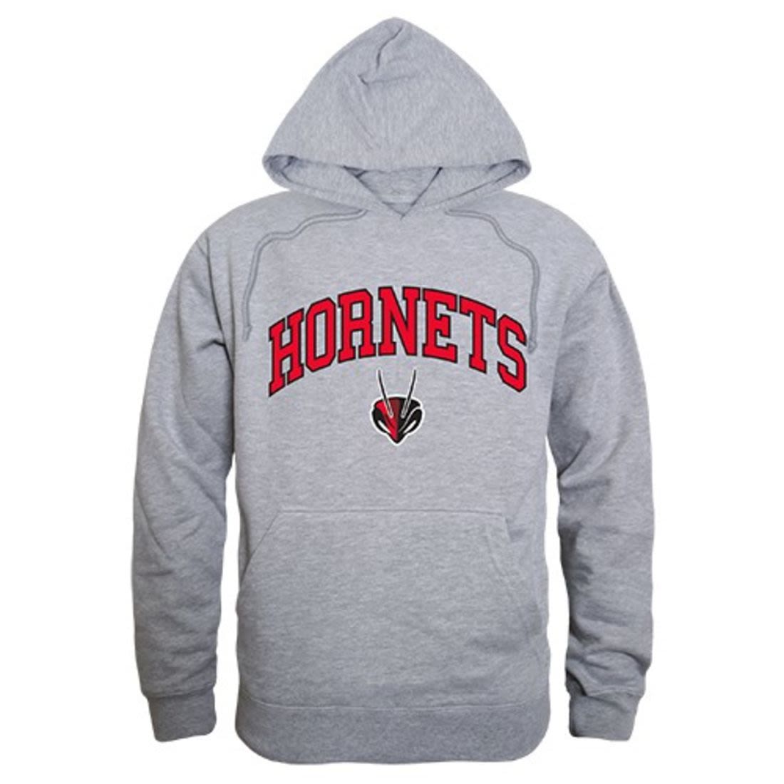Lynchburg College Hornets Campus Hoodie Sweatshirt Heather Grey