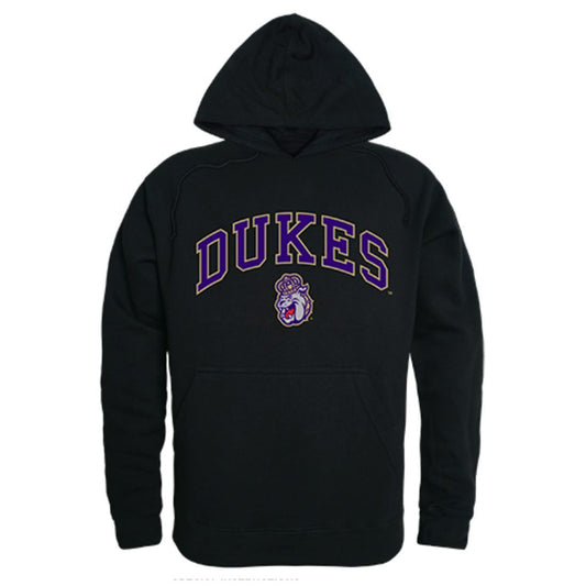 James Madison University Foundation Dukes Campus Hoodie Sweatshirt Black